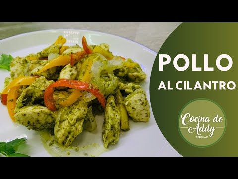 Receta Fácil de Salteado de Pollo con Cilantro