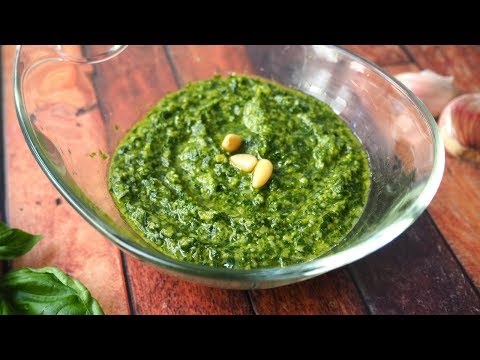 Deliciosa Receta de Salsa Pesto con Piñones - ¡Prueba Esta!